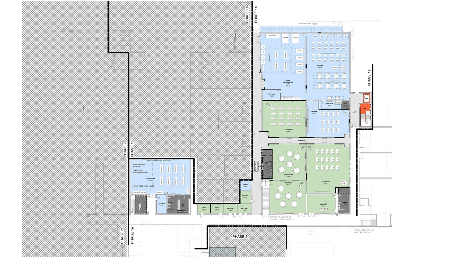 Southeast Community College Eicher Technical Center Renovation