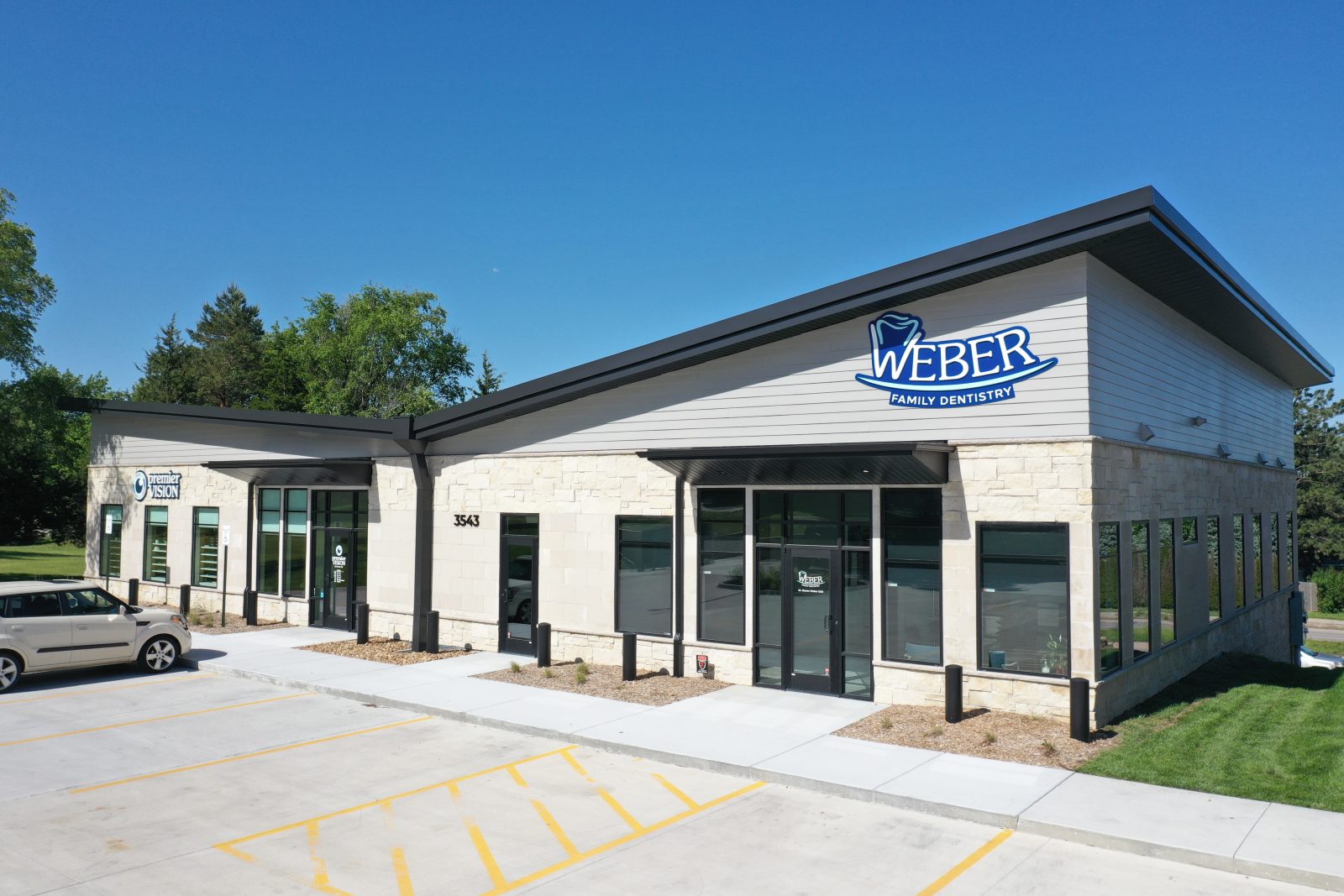 Weber Family Dentistry and Premier Eye Exterior Photos