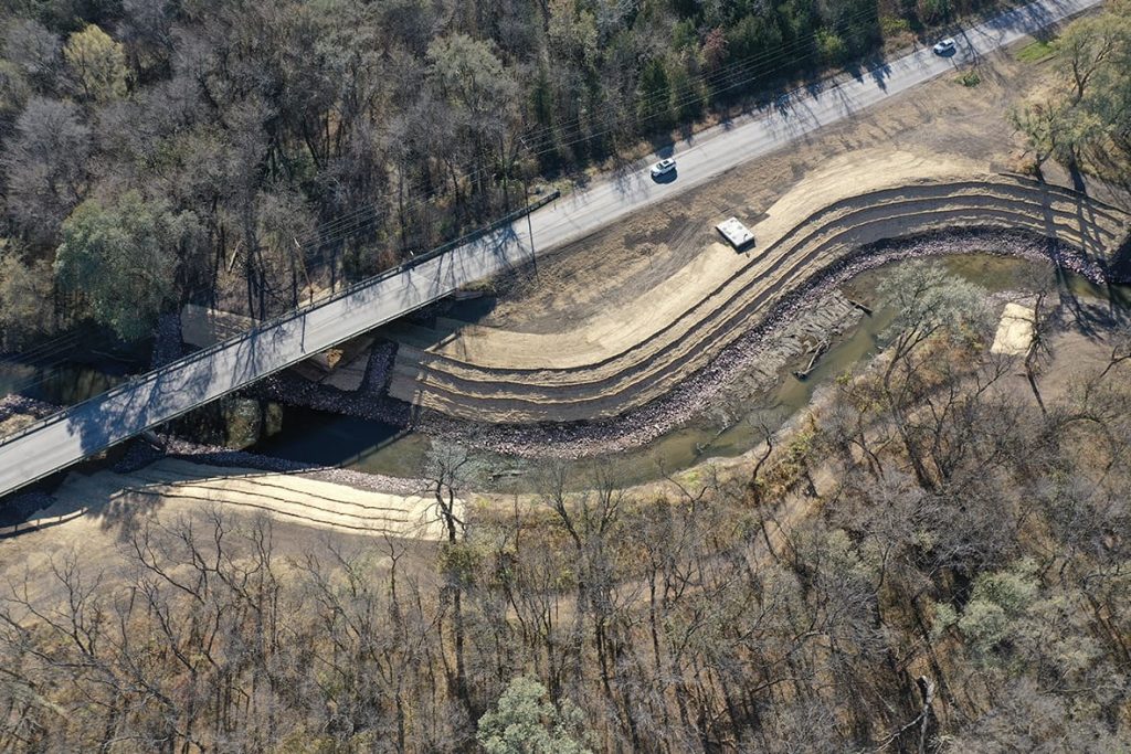 Bank Stabilization Services Schemmer_Salt Creek Bank Stabilization