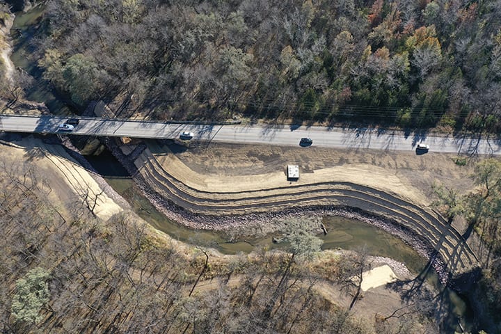 Salt Creek Bank Stabilization