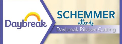 Schemmer Attends Daybreak Ribbon Cutting