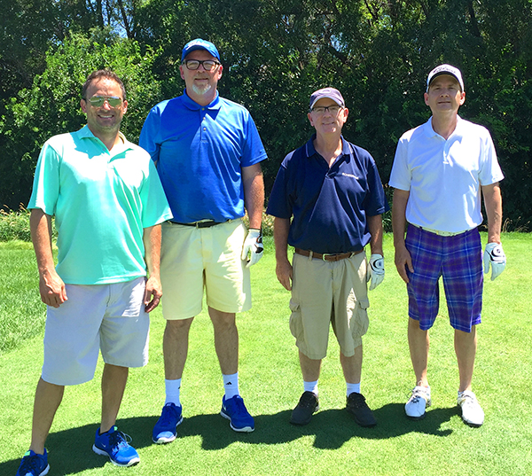 Left to Right: Gabe Astorino (City of Omaha), Tim Conway, Vance Clark, Gary Kinloch (Omni Engineering Co.)
