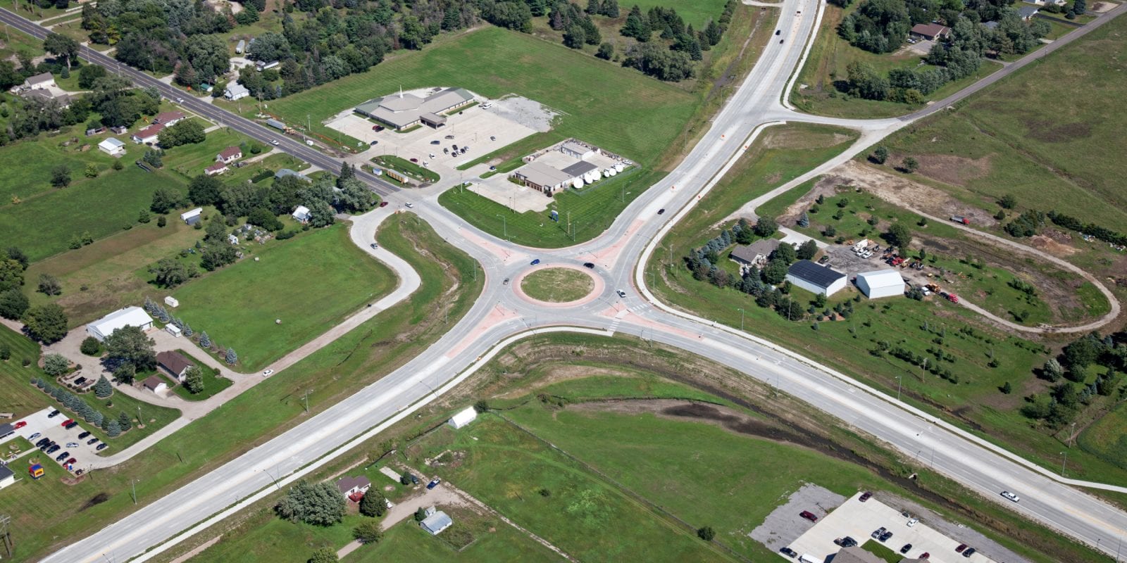 Norfolk Roundabout | Roundabouts Improve Safety