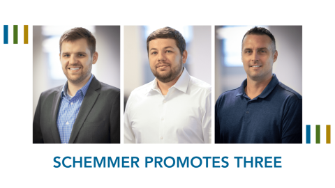 Schemmer Engineering Division Promotes Three