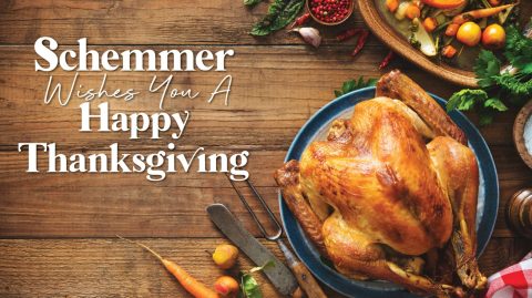 Schemmer Wishes You a Happy Thanksgiving