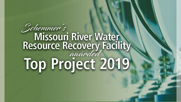 Omaha Engineering Firm Awarded Water & Wastes Digest Top Project for 2019
