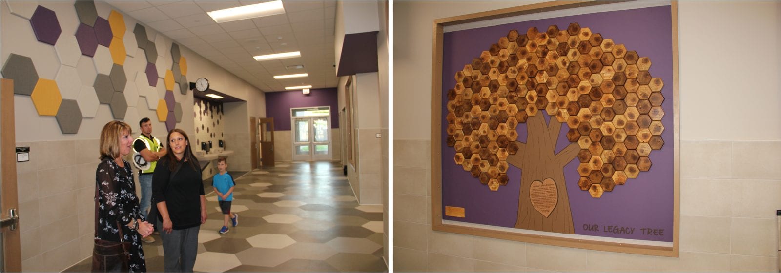 CSI Tour of Columbian Elementary schemmer