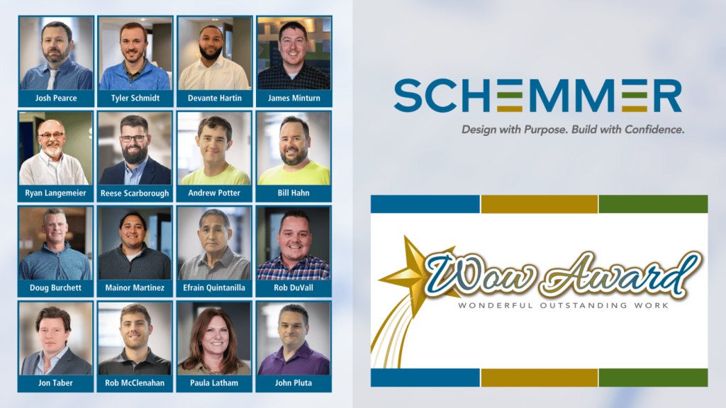 Schemmer Recognizes Outstanding Employees at Annual WOW Awards Ceremony