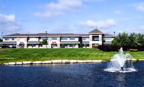Waterfall Plaza Pond