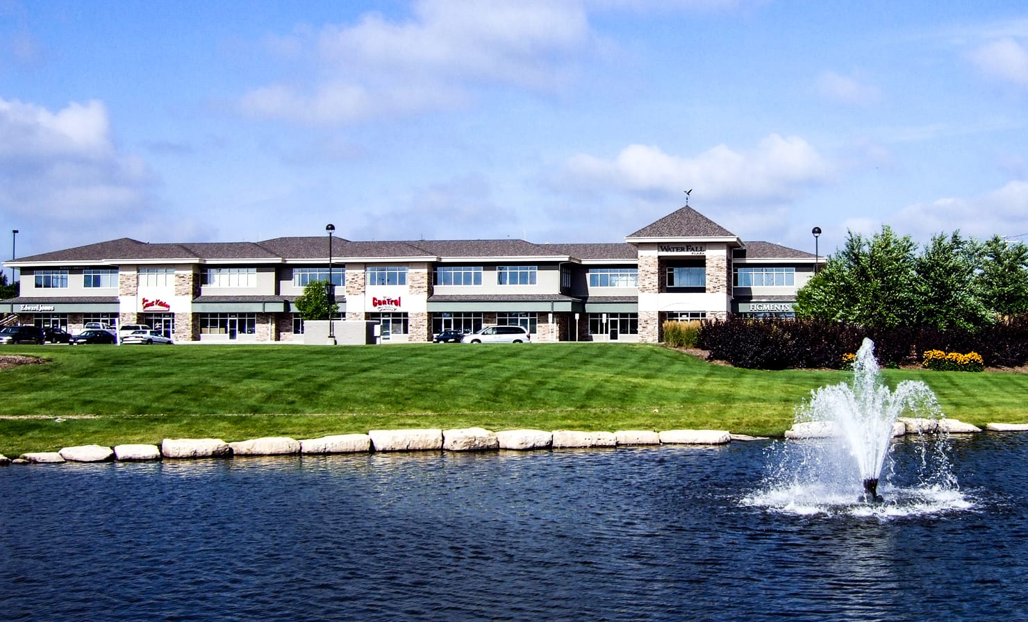 Waterfall Plaza Pond