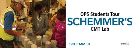 OPS Students CMT Lab Tour Schemmer