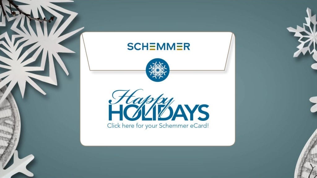 Happy Holidays from Schemmer 2017